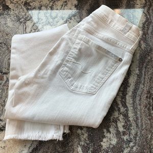 7 for all mankind white jean